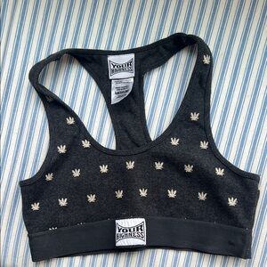 3/$20 NWOT Your Highness Black Racerback Sports Bra